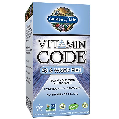 garden of life multivitamin for men vitamin code 50 & wiser